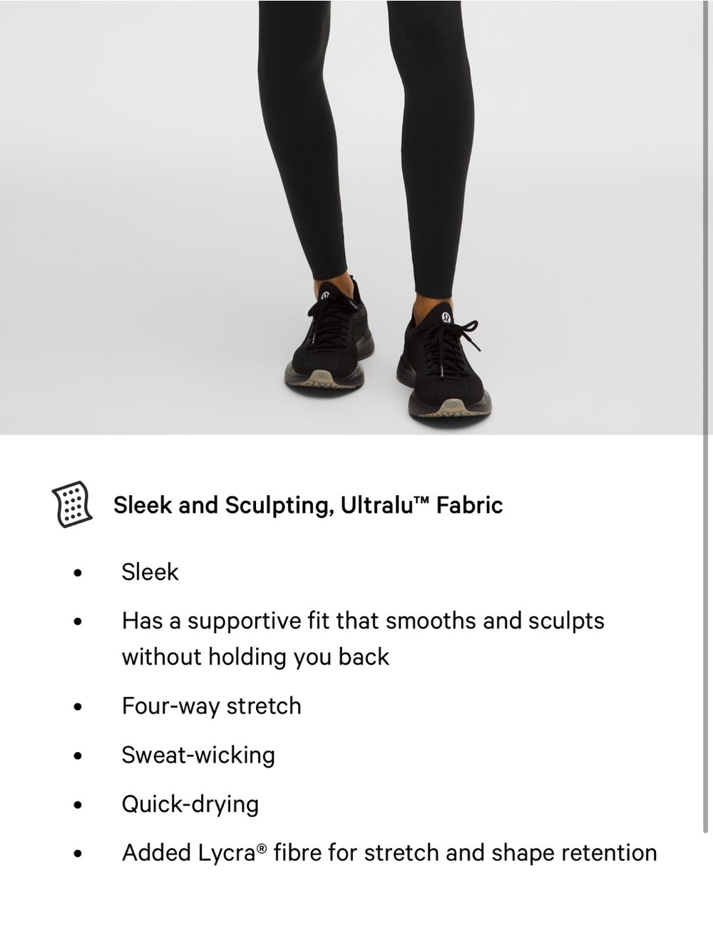 Lululemon Glow Up High-Waist Seamless Leggings - Picture 8 of 8